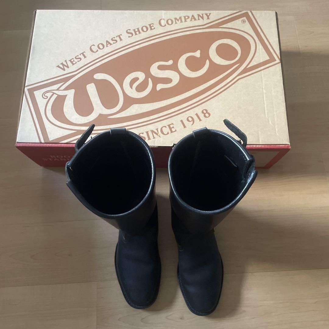 レザー エンジニアブーツ 赤 West Coast 薄 Shoe Company