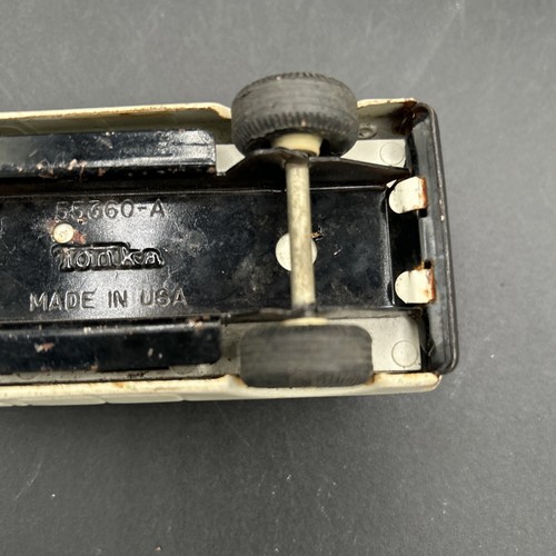 Tonka Metal White Ambulance 5” Toy with some wear *intact/wheels work #55360-A - Picture 13 of 14