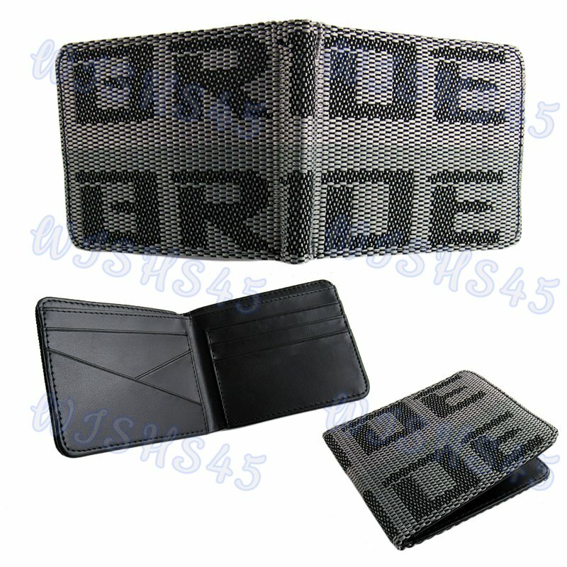 Bride Wallet Racing Custom BRIDE Racing Leather Seat S Stitched Fabric Men Wallet Gradation ...