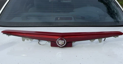 2003 - 2007 Cadillac CTS Rear License Plate Molding Back up 3rd Brake Light OEM