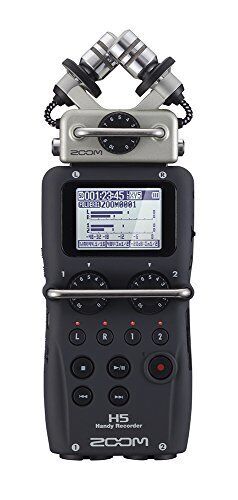 Zoom H5 4-Track Portable DIgital Recorder Handheld Black 24Bit 96 kHz 280g - Picture 1 of 7