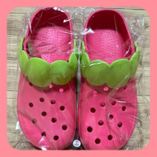 Strawberry Sandals Pink Red Womens size US6-8 23-25cm Style Slippers NEW - Picture 2 of 9