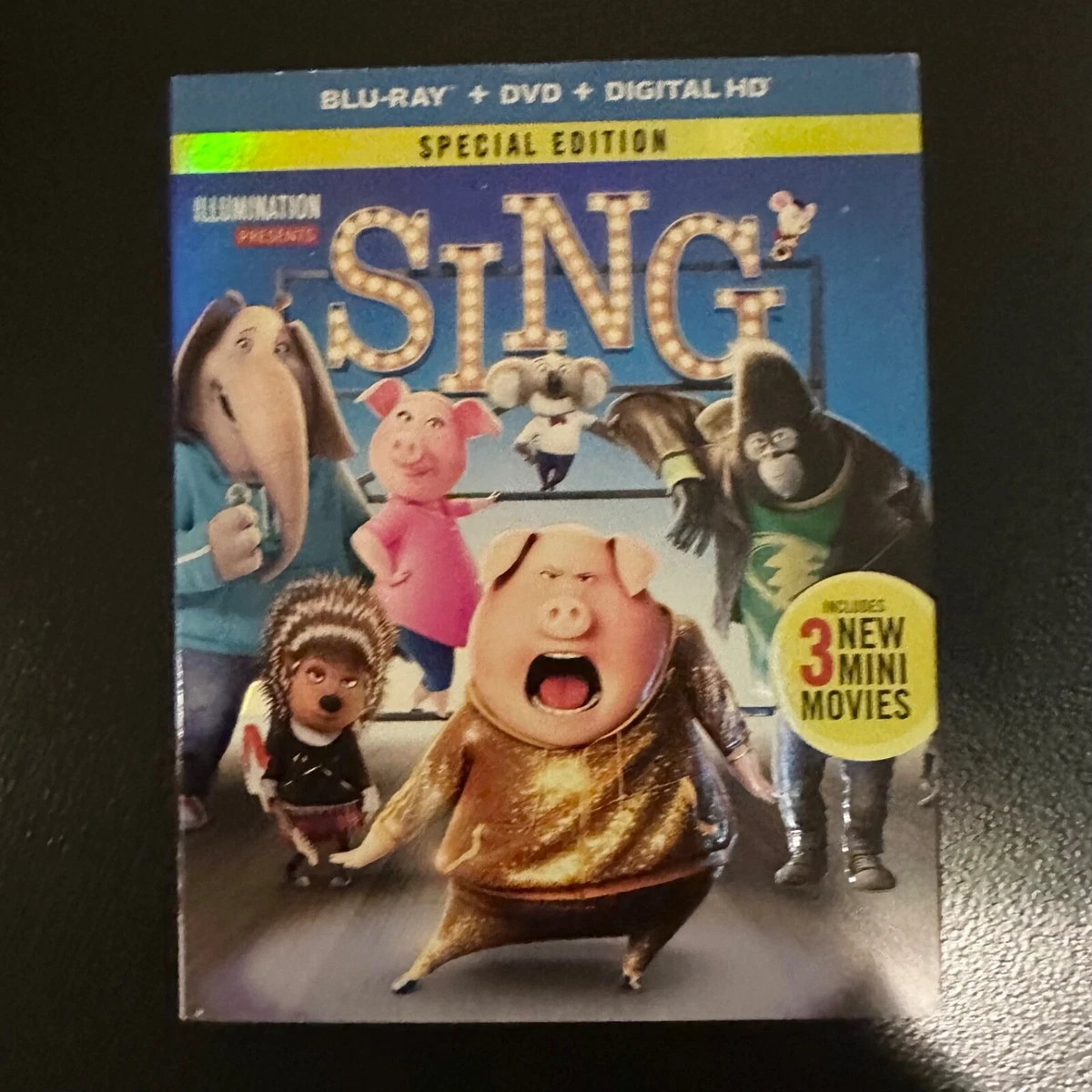 Sing (2016 film) Movie/TV Title 2010-Now Blu-ray Discs for sale | eBay