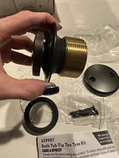 Artiwell 629907MB Waste & Overflow Bath Tub Tip-Toe Drain Trim Kit