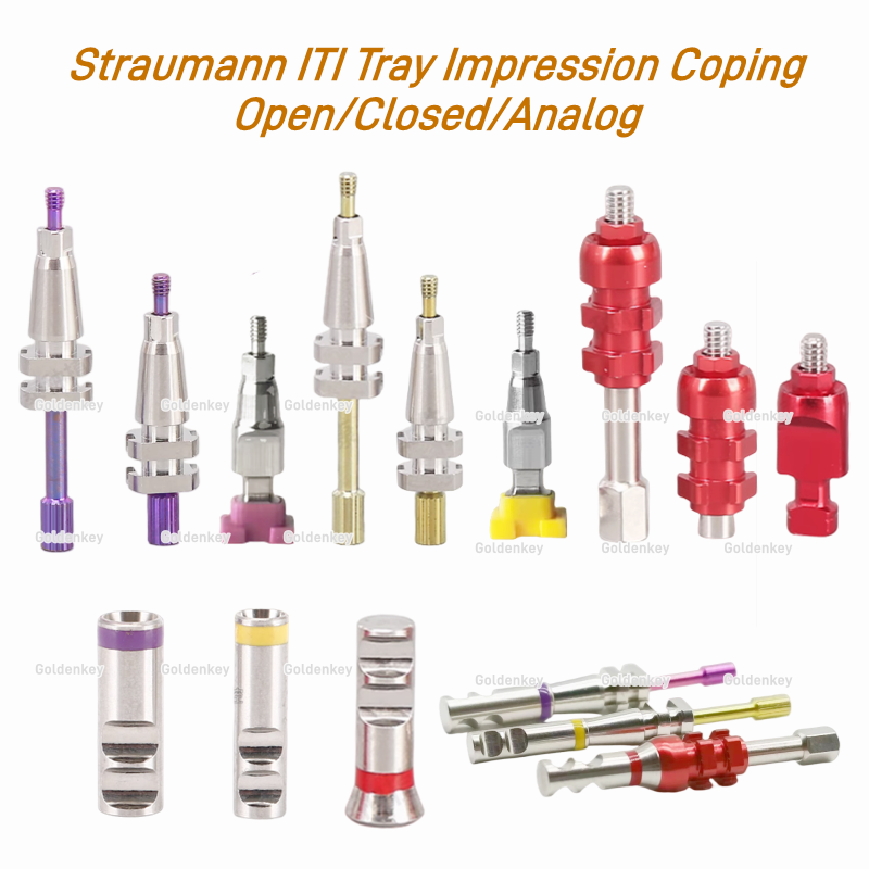 Dental Transfer Open Closed Analog Tray ITI Impression Coping