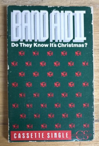 Band Aid II Do They Know It’s Christmas Cassette Single Bananarama Techotronics - Picture 3 of 6