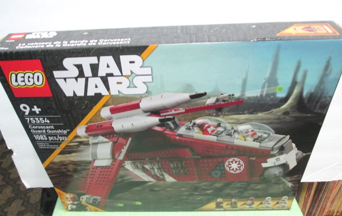 NEW LEGO 75354 Star Wars The Clone Wars Coruscant Guard Gunship SEALED IN  STOCK