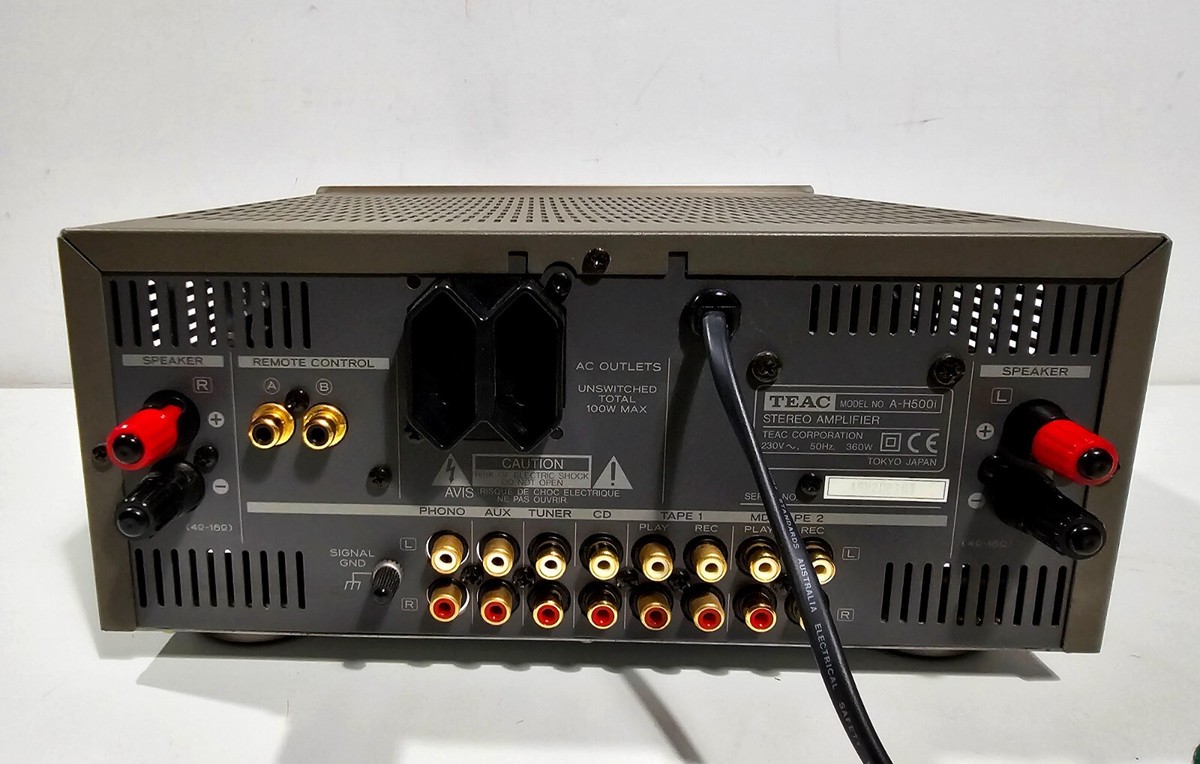 TEAC A-H500i ティアック　ステレオアンプ TEAC A-H500i ティアック ステレオアンプ アンプ