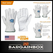 Unisex Cut-Proof Work Gloves - Durable Goatskin, Light & Abrasion Resistant