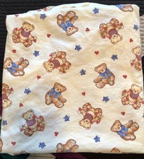 red rover muslin crib sheet