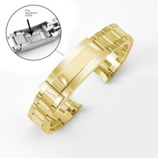 Fit Rolex Submariner Watch Band 20 21mm Premium 316 Solid Stainless Steel Strap