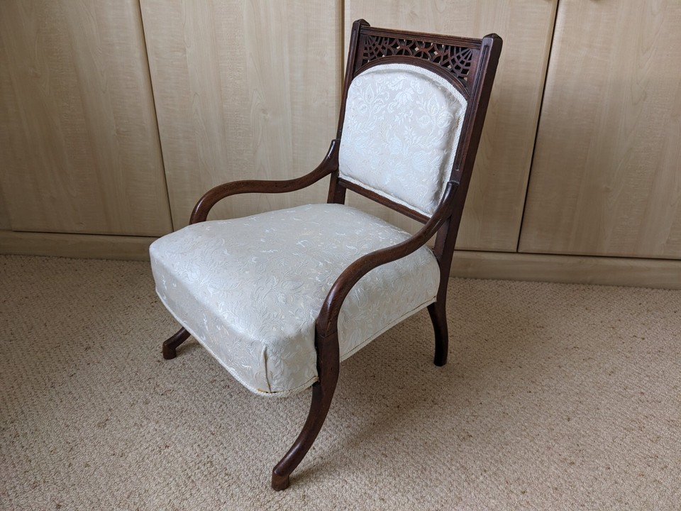 Antique Nursing Chair eBay