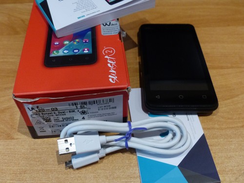 Smartphone Wiko Sunset 2 Dual Sim Black Handy - Bild 5 von 7