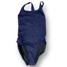 Junior Guard One Piece Wide Strap Navy Navy Swimsuit