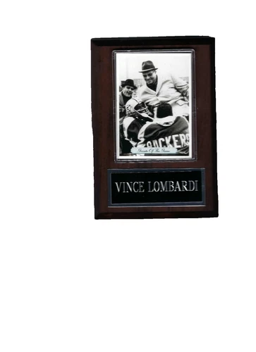 Vince Lombardi NFL Plaques