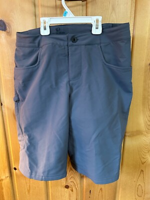 NWT Pearl Izumi Men's Canyon Short Size 30 Gray With Liner