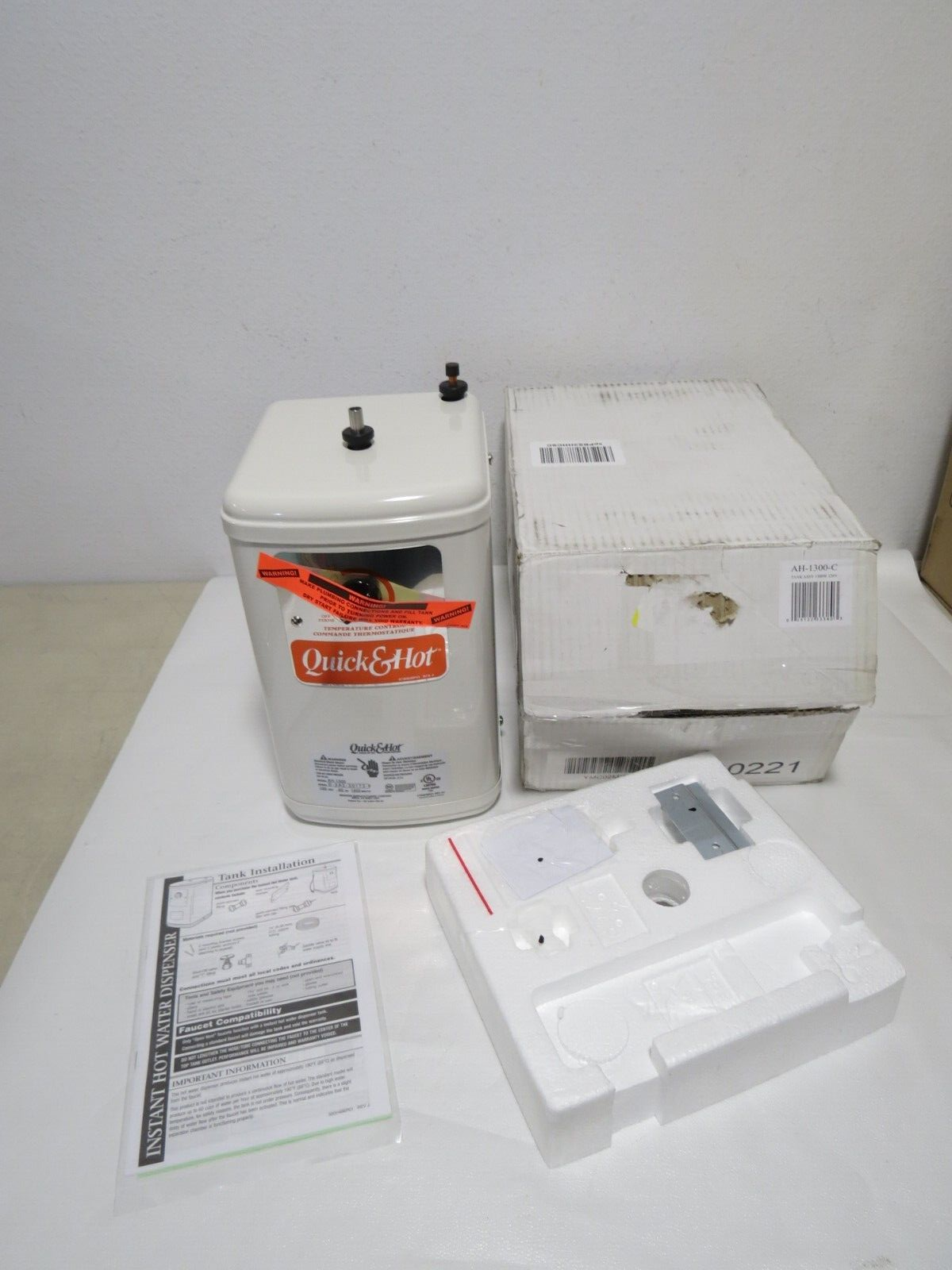 Anaheim Quick & Hot AH1300C Instant Hot Water Dispenser eBay