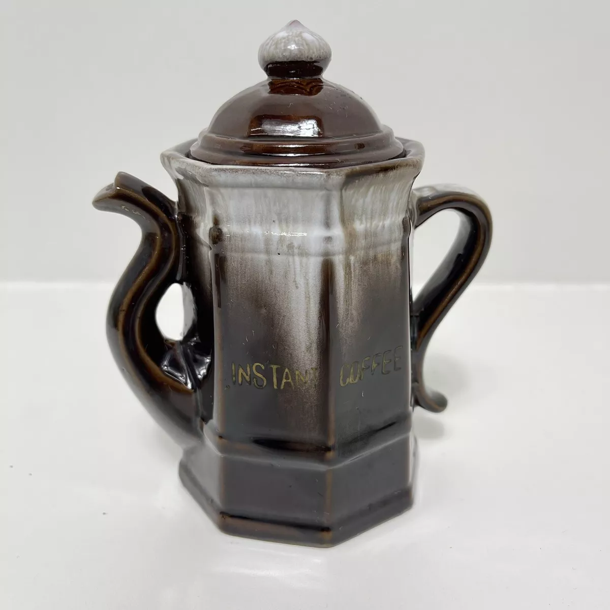 Vintage Davar originals Japan “instant coffee” Tea Pot Container