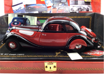 GUILOY 1:18 Scale Model 68560 Die-Cast Metal '1937 BMW 327 COUPE
