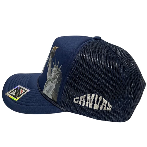 Sombrero de camionero Blue Yankees  Foto 4 de 4