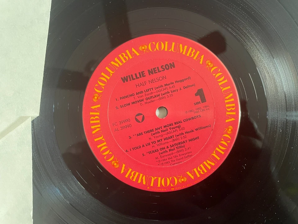 WILLIE NELSON HALF NELSON DUETS LP FEAT NEIL YOUNG GEORGE JONES LEON RUSSELL — 第 2/3 张图片