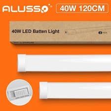 2x 4FT LED Strip Lights 3CCT Batten Tube Lights Office Garage Ceiling Daylights