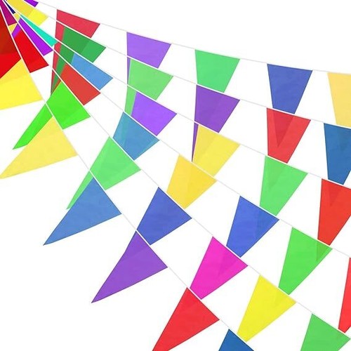 Bunting Triangle Flag's Party Fete Occasions Decorations 30+ Designs To Choose - Picture 87 of 103