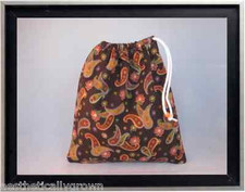 Gymnastics Leotard Grip Bags / Beautiful Br Paisley Gymnast Birthday Goody Bag