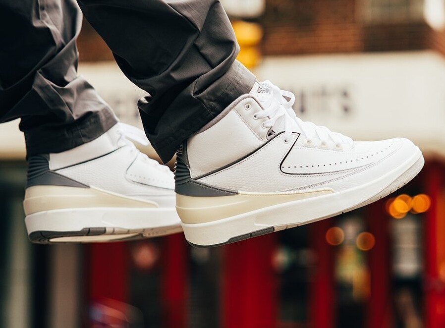 Jordan 2 Retro 'White Cement' Grey Sail Black DR8884-100 Jordan 2 Retro 'White Cement' Grey Sail Black DR8884-100