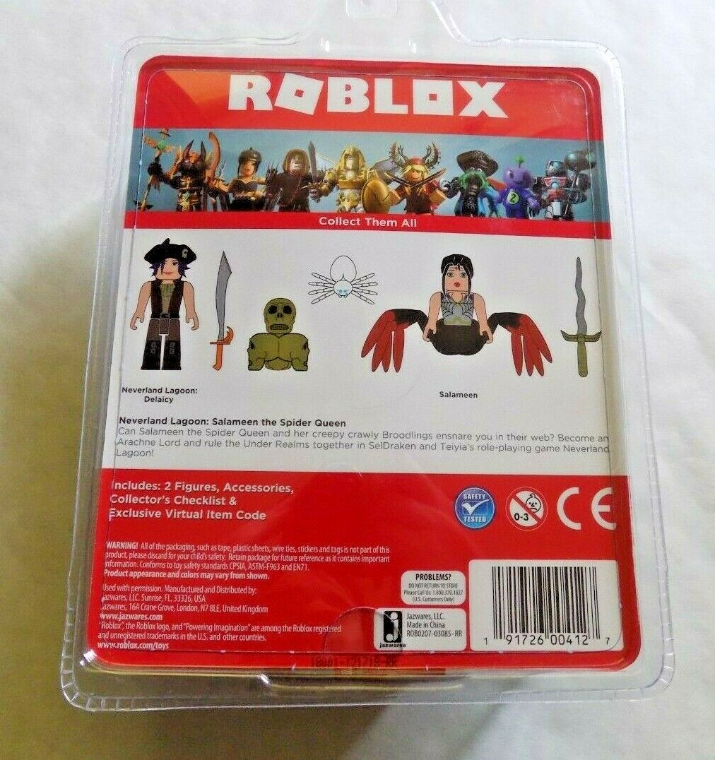7 Roblox Neverland Lagoon Salameen The Spider Queen Action Figures - 7 roblox neverland lagoon salameen the spider queen action figures for sale online ebay