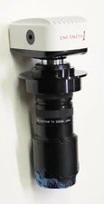 LUMENERA INFINITY1-5C Microscope Camera For Parts/Repair w Navitar TV Zoom 7000