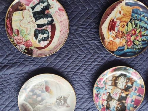 Cat Collectors Plates SET OF 40 Varieties - Picture 9 of 23