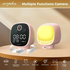 ARPHA 1080P Monitor Indoor Security Camera WiFi APP Two-Way Talking Night Vision