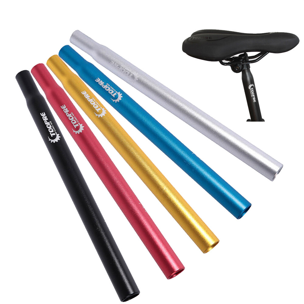 ALLOY SEATPOST 29.2mm Black /& Silver MTB BMX Cruiser Bike Bicycle Cycling New