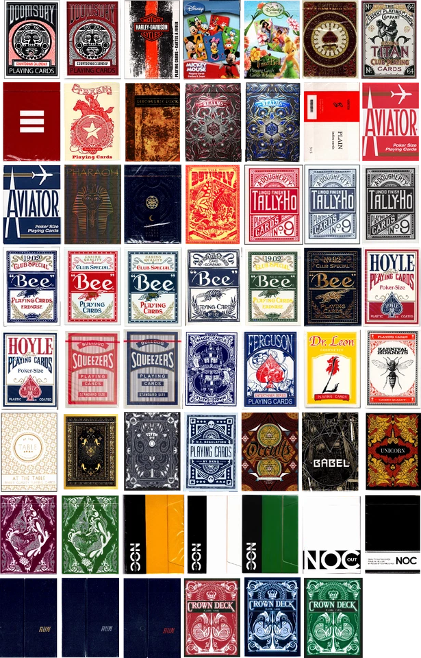 BICYCLE / AVIATOR / BEE / NOC / TALLY-HO und andere Kartenspiele - Card Decks