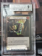 Flesh and Blood Welcome to Rathe 2019 Tome of Fyendal (Rainbow Foil) BGS 9b+