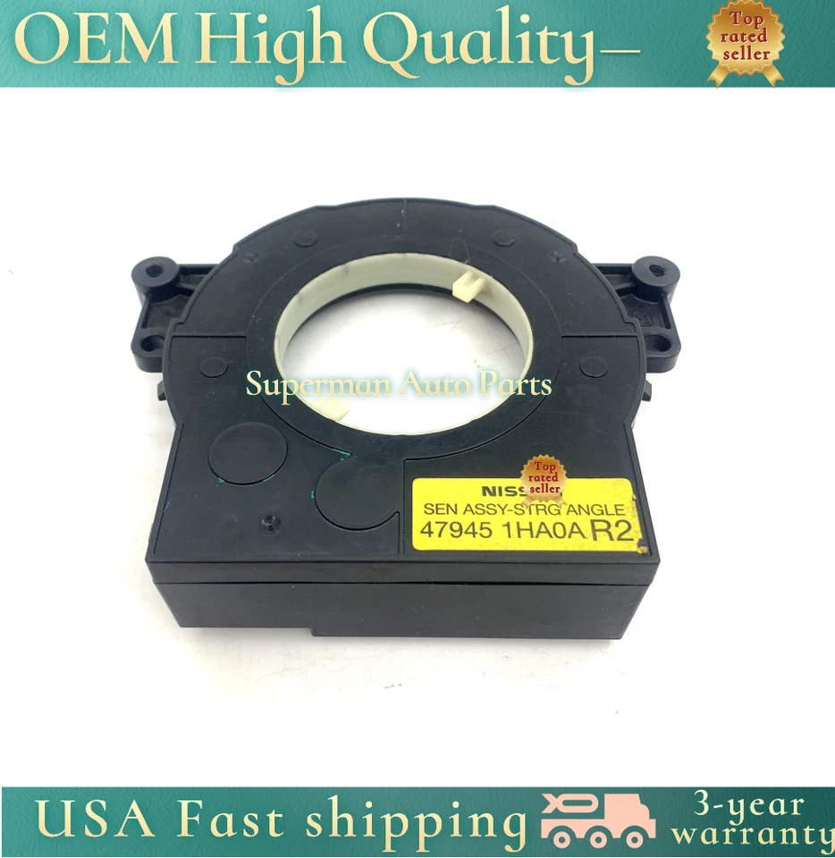 Sensor de ângulo de direção OEM para 2011-2013 Infiniti M37 M56 2012-2013 Infiniti M35h - Imagem 2 de 4