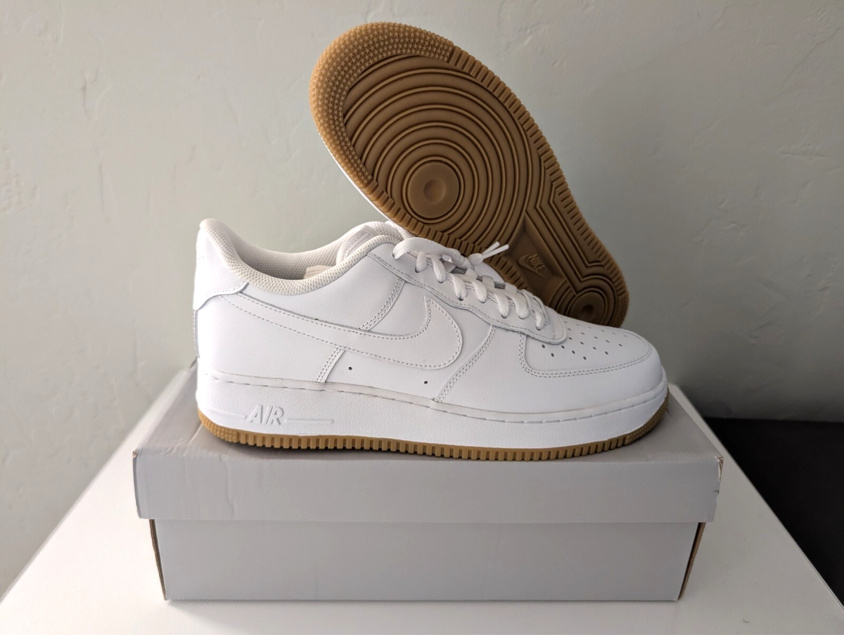 Nike Air Force 1 '07 White Gum Light Brown AF1 Low DJ2739 100
