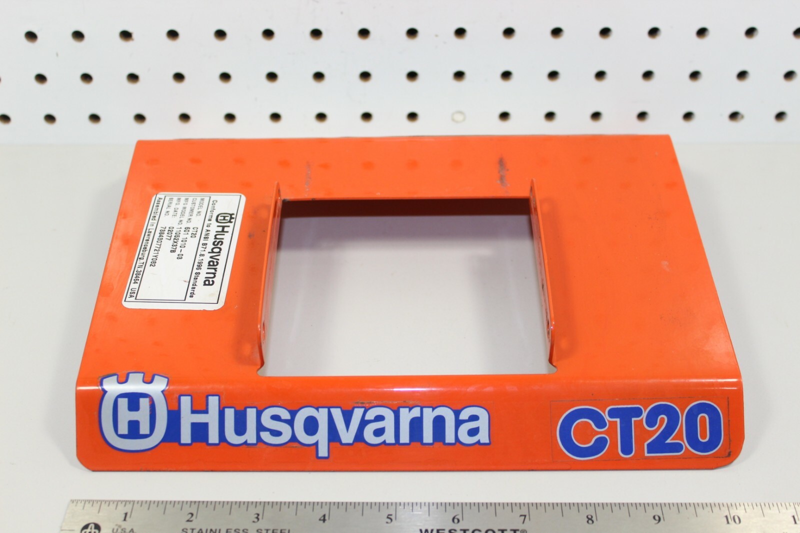 Husqvarna CT20 Tiller/Cultivator Tine Shield Fender 601001286 eBay