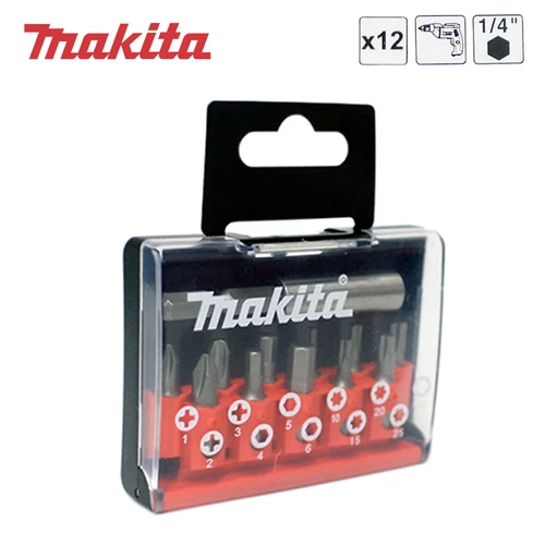 Makita B-45381 Screwdriver Bit Set 12 Piece 