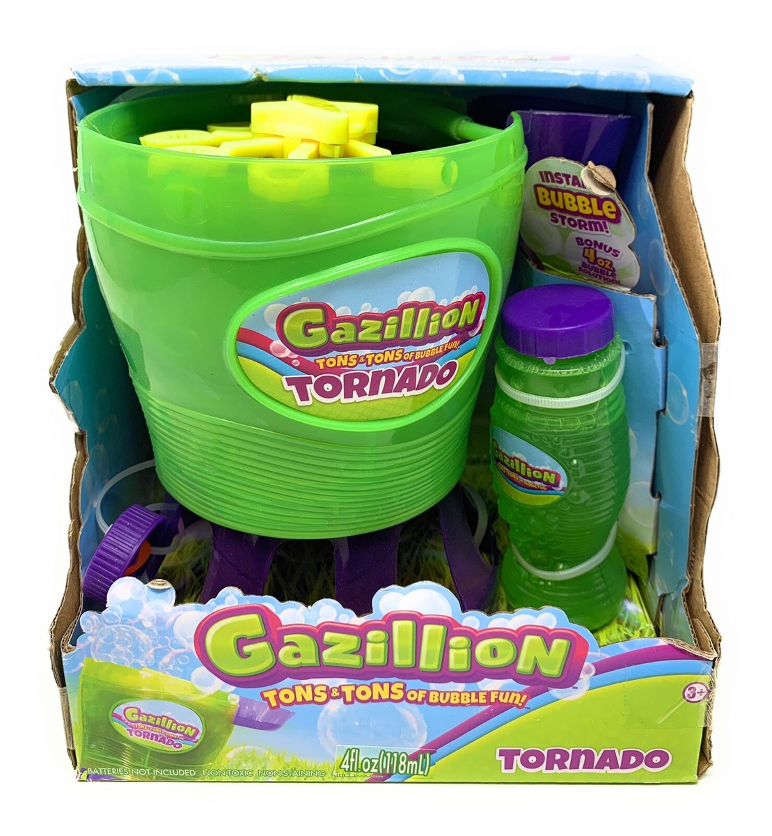 Gazillion Tornado Tons & Tons of Bubble Fun Bubble Machine