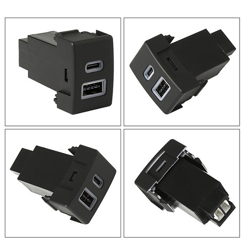 USB-C PD +USB-A QC3.0 Charger Kit For Suzuki JIMNY GRAND VITARA ESCUDO 1998-2005 - Bild 9 von 12