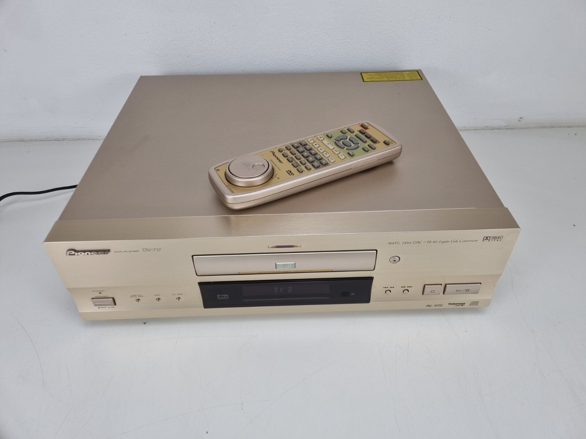 Pioneer DV-717 DVD Player96KHz 24 bit DAC/Hi-Bit - CD player