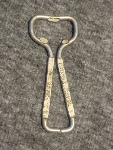 Vintage EKCO COCA-COLA Soda Pop Wire Bottle OPENER Have a Coke Drink Coca Cola