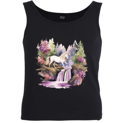 Tank Top Einhorn Fabelwesen Pferd Märchen Unicorn Kuscheltier Traumland 401677s