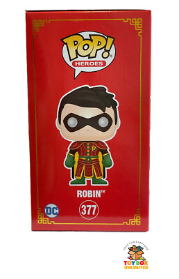 Funko Pop! Heroes Imperial Palace Vaulted  Robin 377  DC  China Ming Dynastie