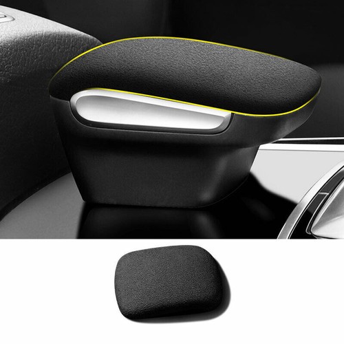 For Benz GLA W156 2020-2023 Black Suede Central Console Gear Shift Knob Trim 1PC
