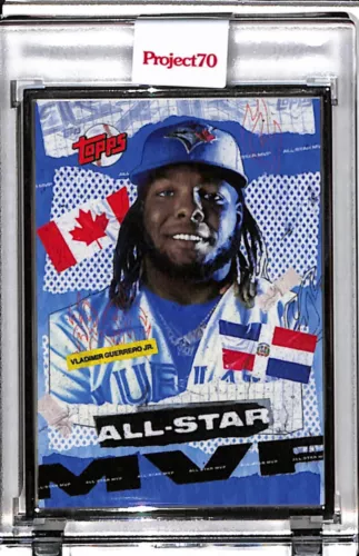 2021 TOPPS PROJECT 70 #434 VLADIMIR GUERRERO JR by TYSON BECK SILVER FRAME 2/51