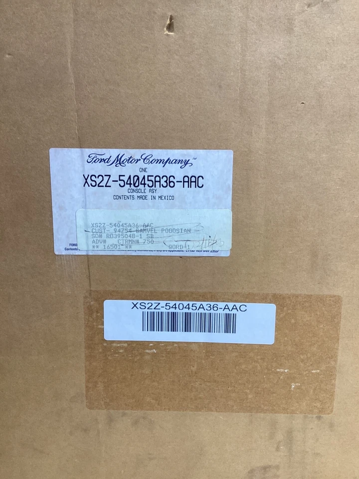 Ford Contour 1998-2000 OEM tablero delantero consola central XS2Z-54045A36-AA Foto 4 de 4