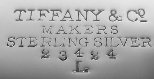 Scatola Tiffany 23424 Midcentury moderna americana argento sterling - Foto 6 di 6